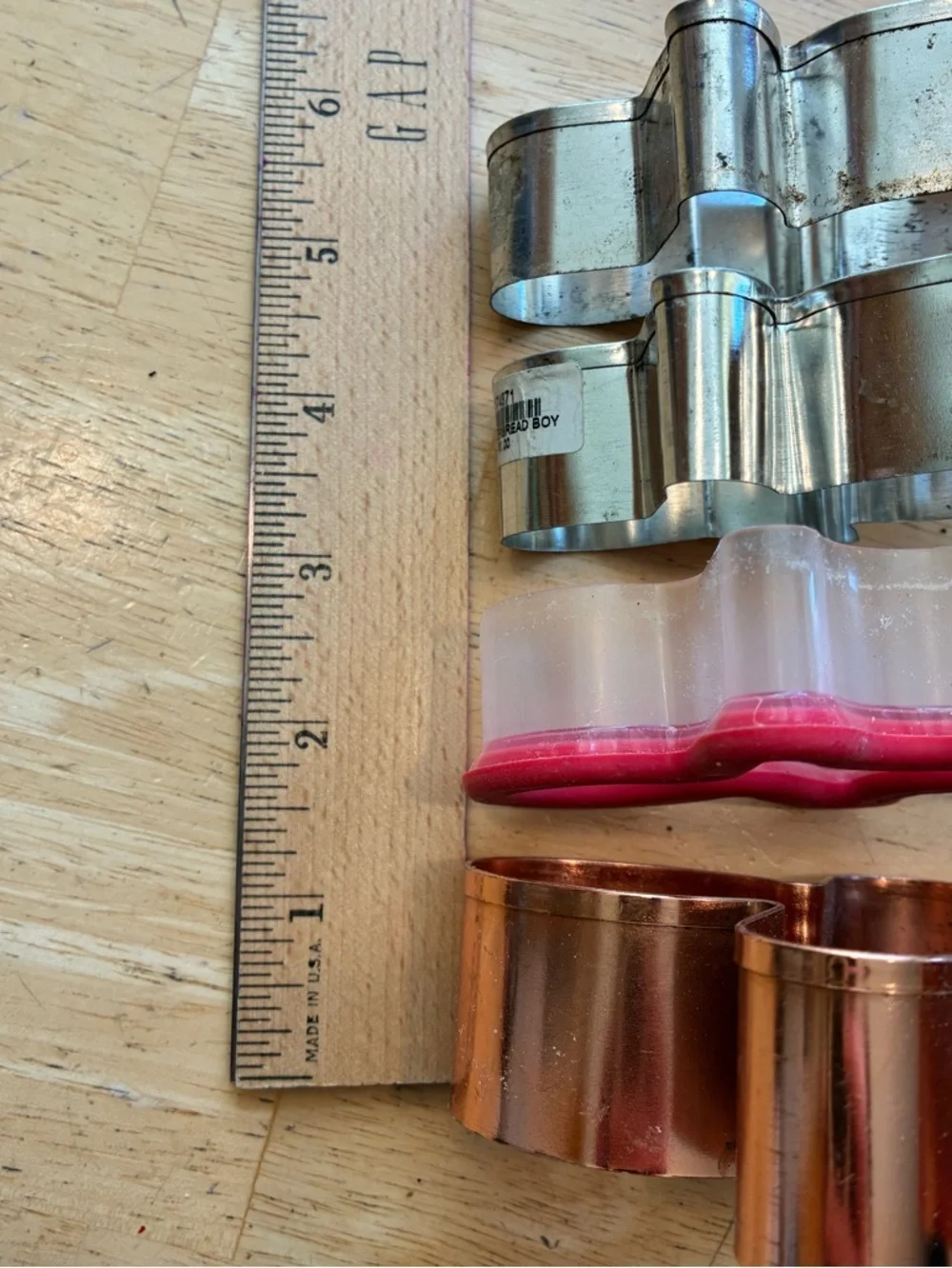 Copper Gingerbread Cookie Cutter from Crate and Barrel